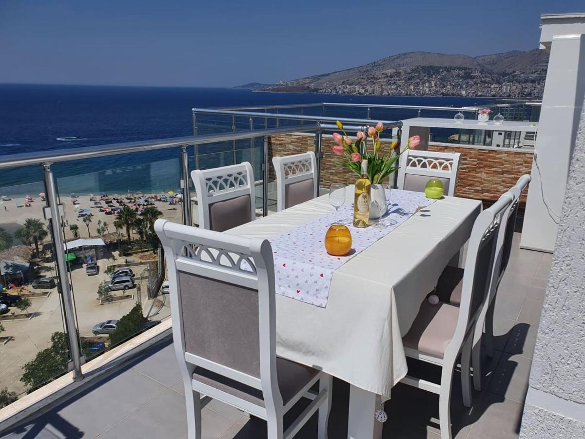 Ferienwohnung Sadet'S Penthouse Saranda Exterior foto
