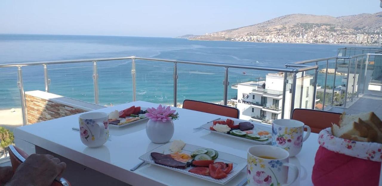 Ferienwohnung Sadet'S Penthouse Saranda Exterior foto