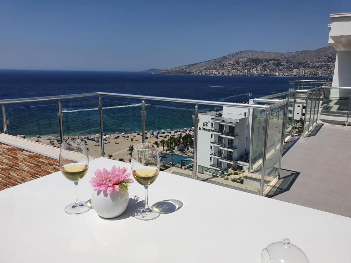 Ferienwohnung Sadet'S Penthouse Saranda Exterior foto