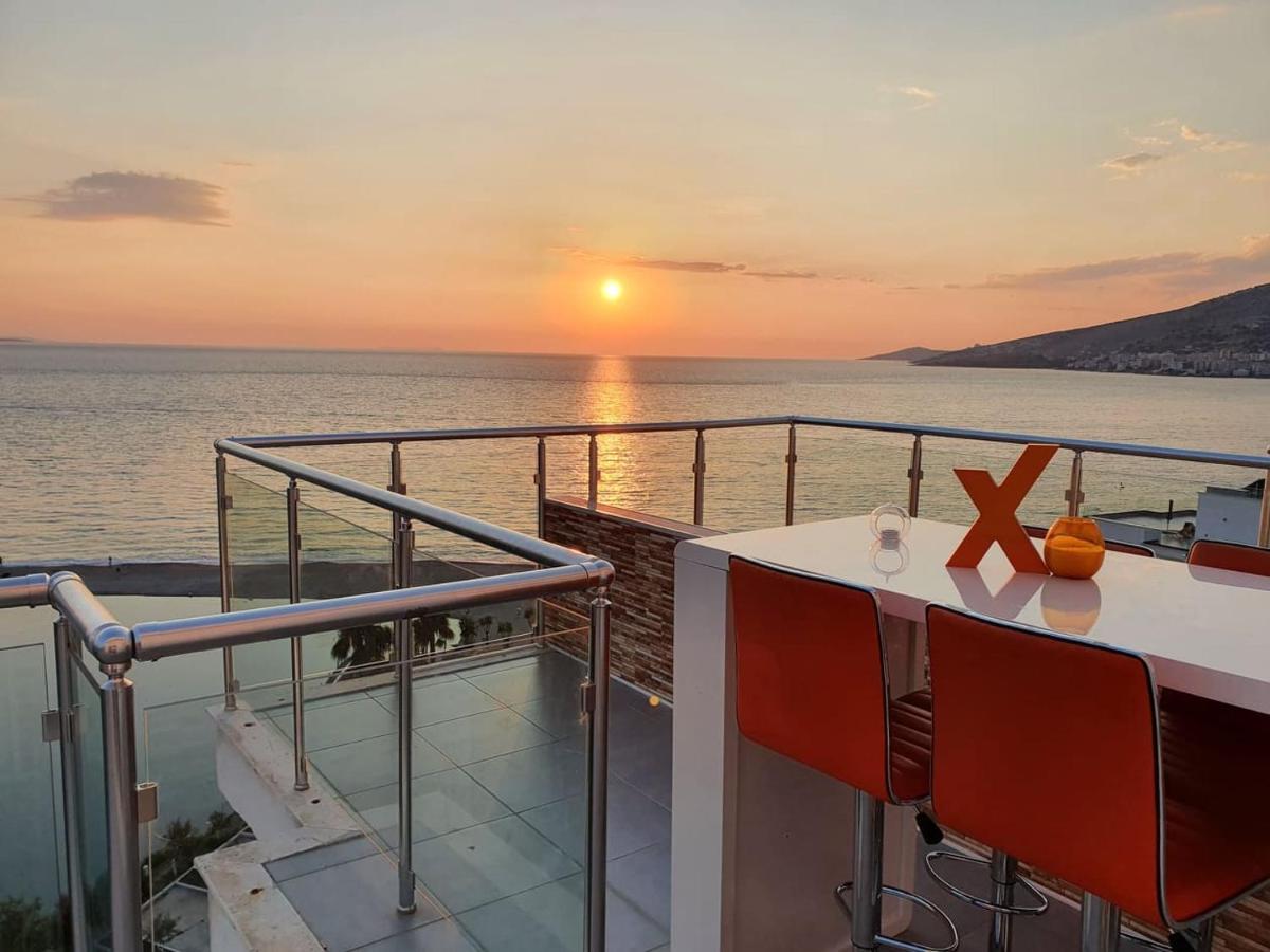 Ferienwohnung Sadet'S Penthouse Saranda Exterior foto