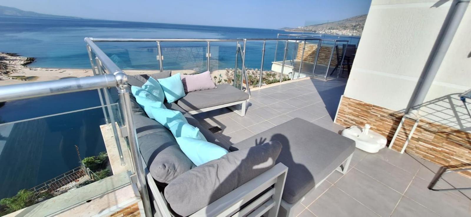 Ferienwohnung Sadet'S Penthouse Saranda Exterior foto