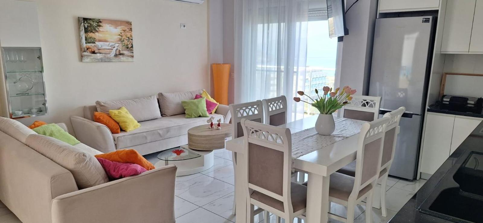 Ferienwohnung Sadet'S Penthouse Saranda Exterior foto