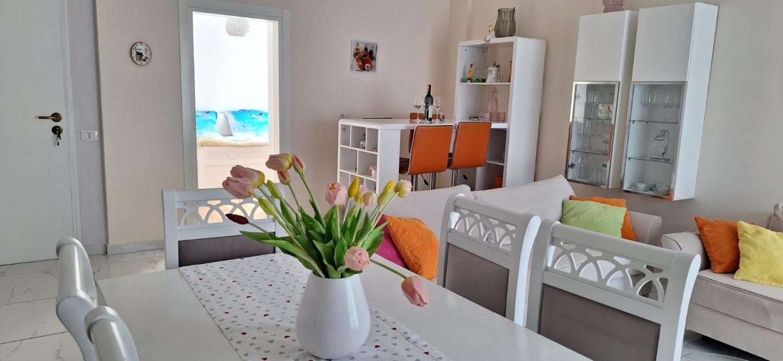 Ferienwohnung Sadet'S Penthouse Saranda Exterior foto