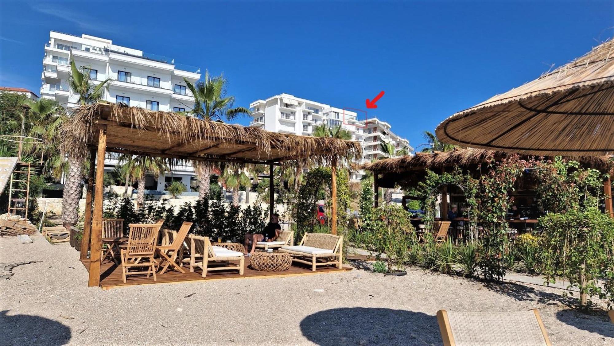 Ferienwohnung Sadet'S Penthouse Saranda Exterior foto
