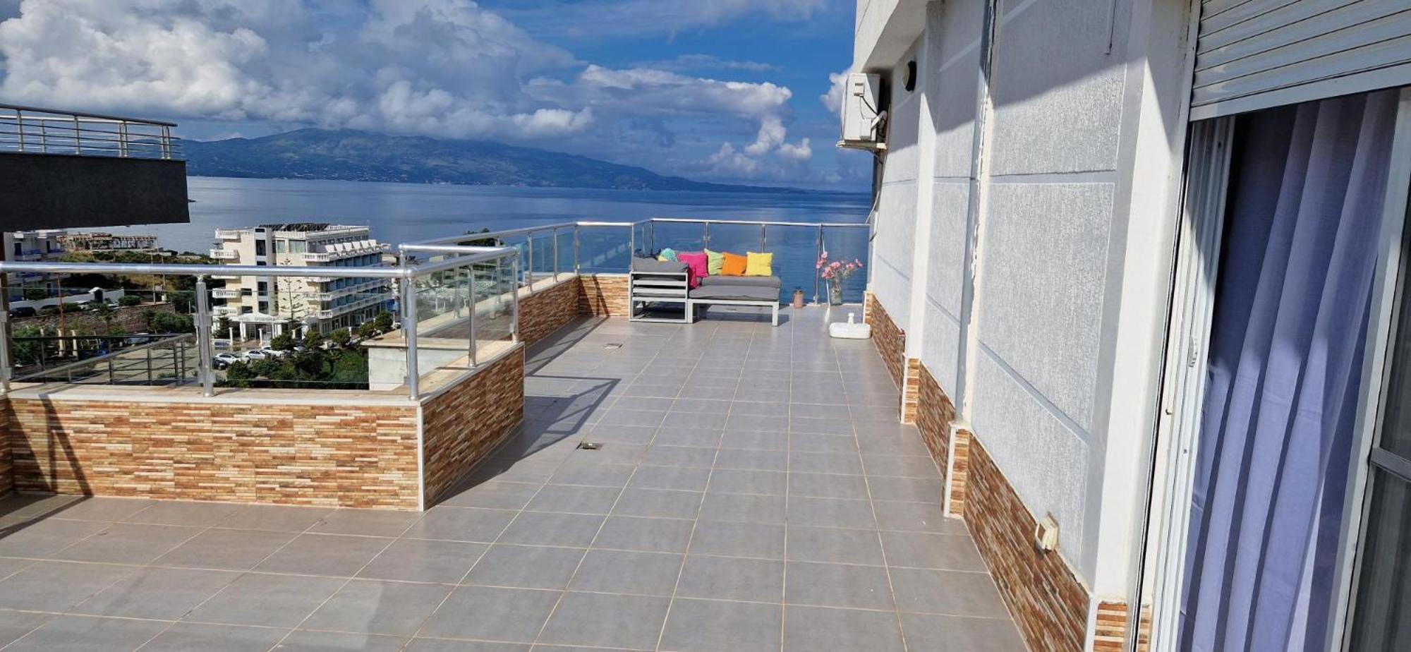 Ferienwohnung Sadet'S Penthouse Saranda Exterior foto