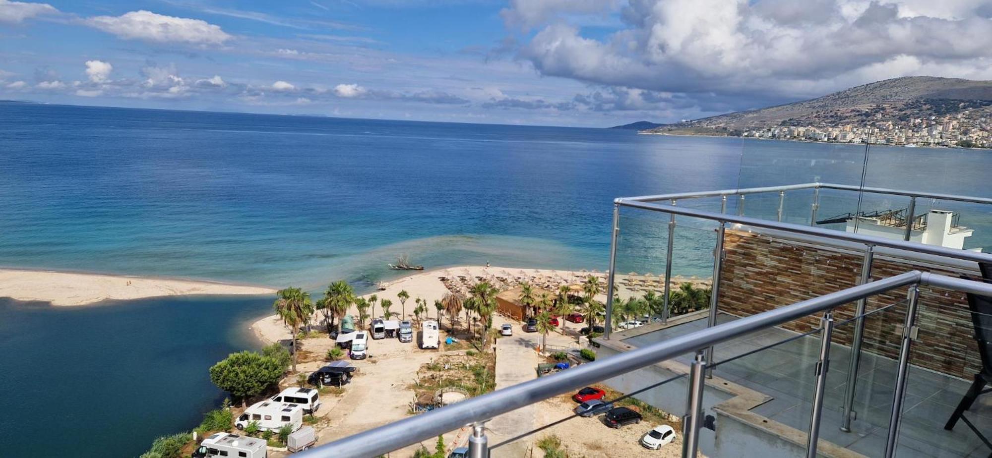 Ferienwohnung Sadet'S Penthouse Saranda Exterior foto