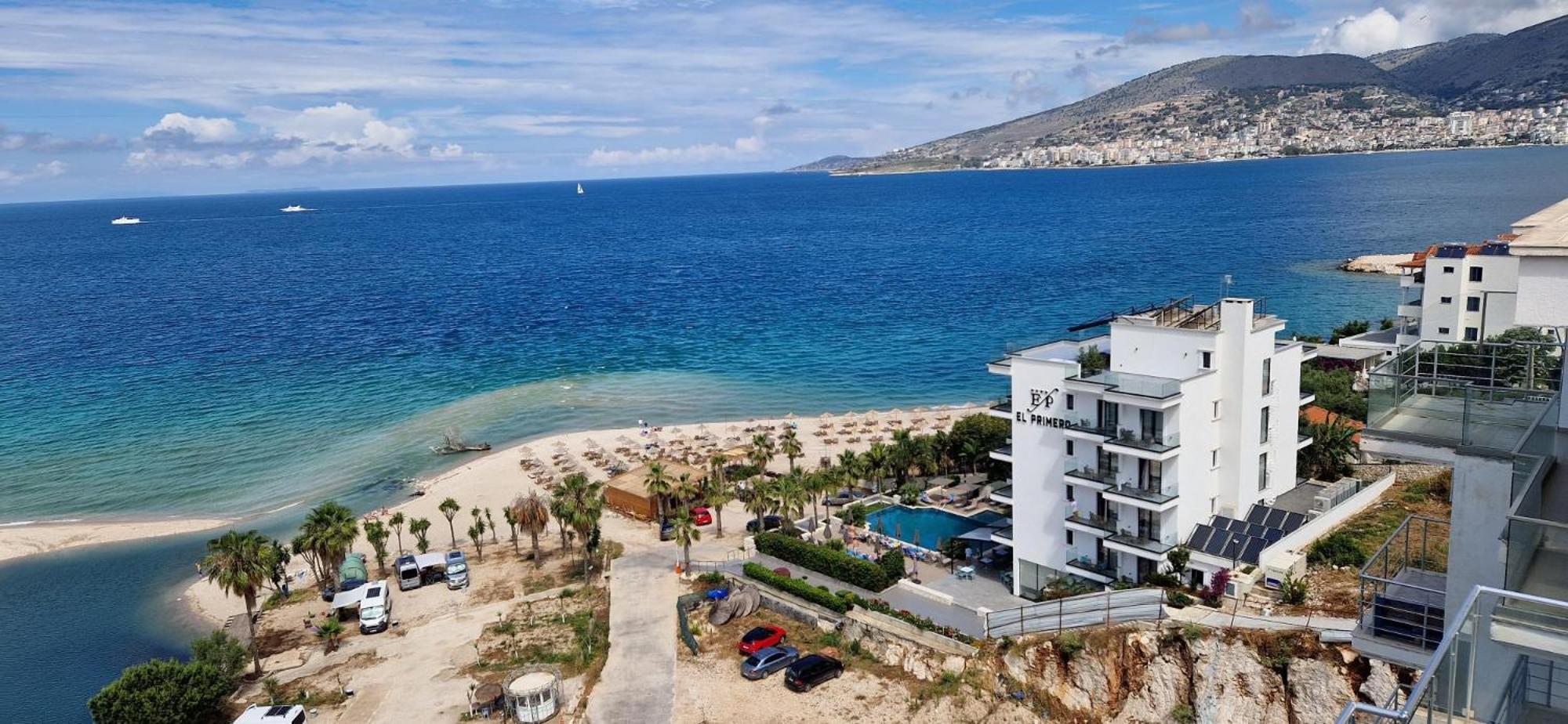 Ferienwohnung Sadet'S Penthouse Saranda Exterior foto